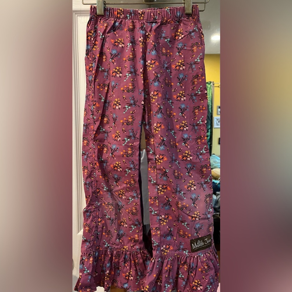 Matilda Jane light weight Belled Floral Pants